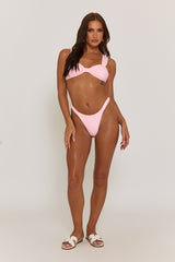 Pink Knot Front Bikini - Bleona