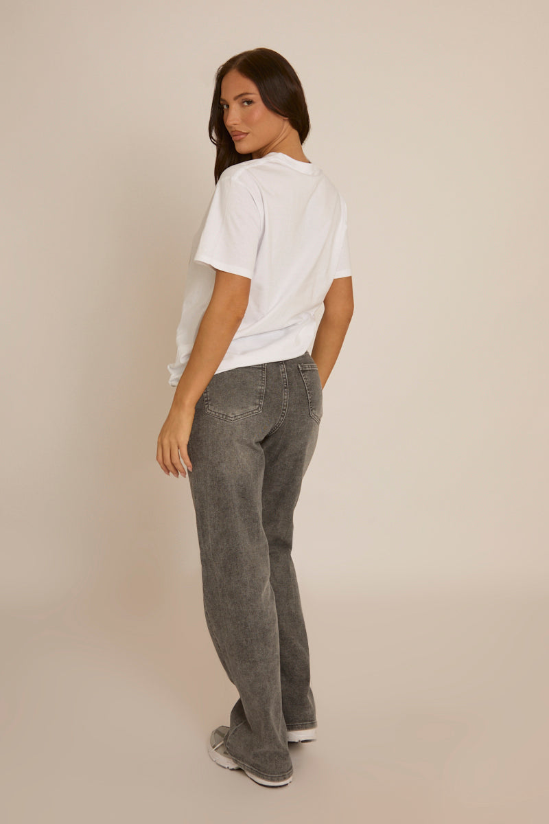 White Disco Cherry Tshirt - Selah