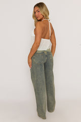 Ivory Lace Tie Front Cami Top - Verona