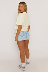 Lemon Pink Pony Oversized Tshirt - Saveria