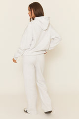 Light Grey Marl Rebel Sport Oversized Hoodie - Camilla