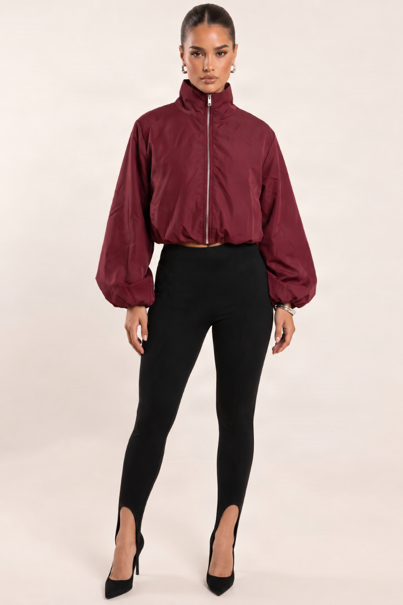Black Sculpt Stirrup Leggings - Dayna