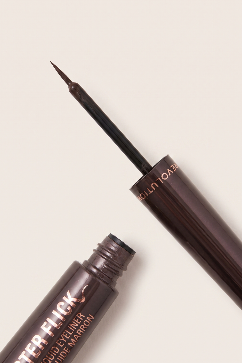 Revolution Master Flick Dip Liquid Eyeliner Mocha Brown