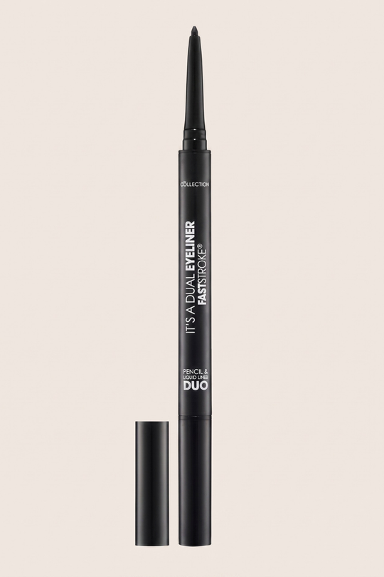Collection Fast Stroke It's A Dual Eyeliner Black