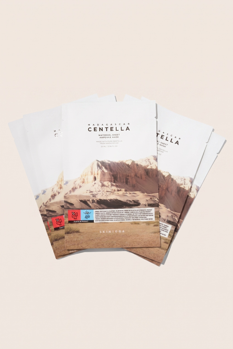 Skin 1004 Madagascar Centella 25ml Sheet Mask Watergel Ampoule