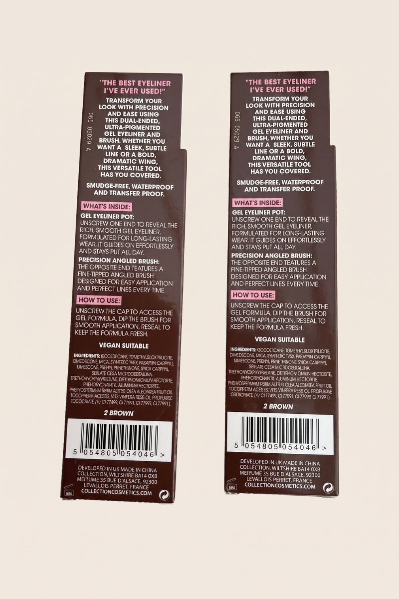 Collection Fast Stroke Longwear Gel Eyeliner Pot & Brush Brown