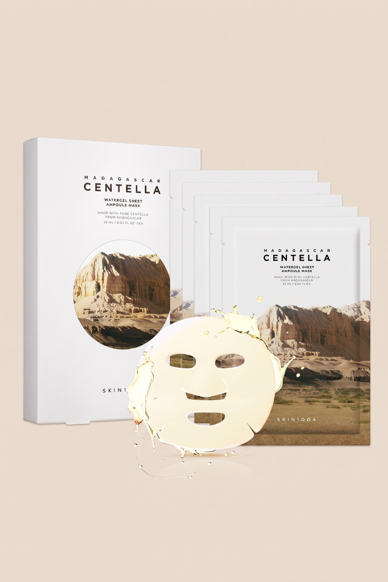 Skin 1004 Madagascar Centella 25ml Sheet Mask Watergel Ampoule