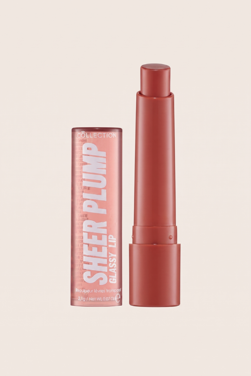 Collection Sheer Glassy Lip Plump Caramel Glaze 2
