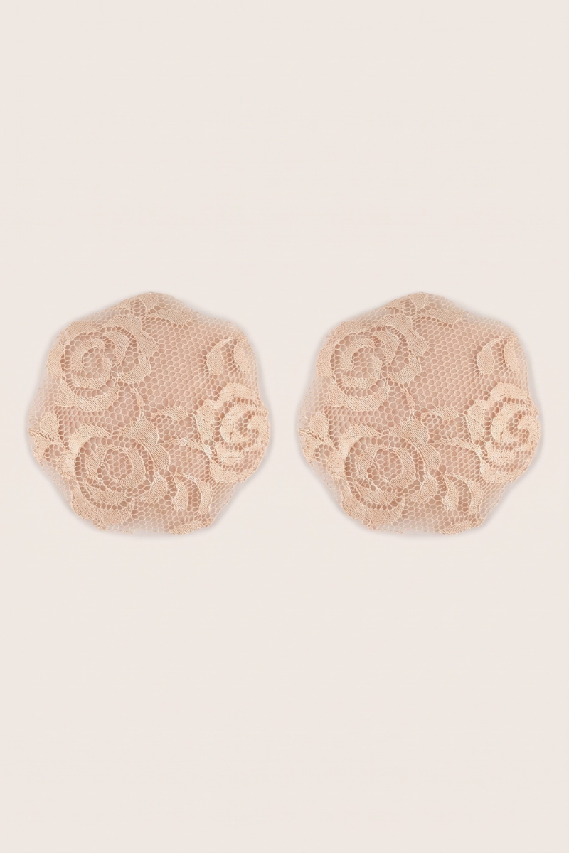 Nude Lace Nipple Covers - Marla