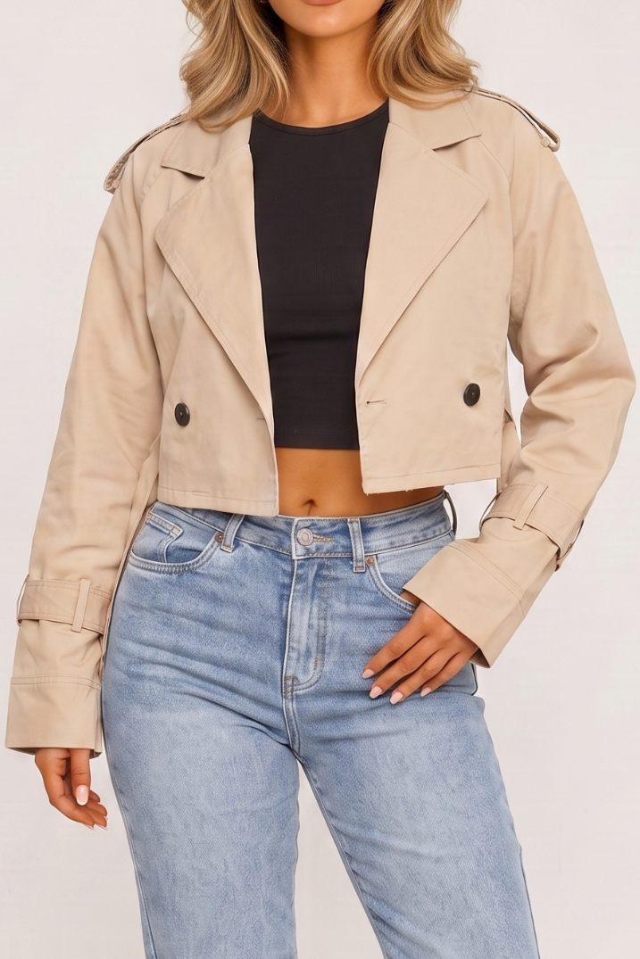 Mid Blue Washed Stretch Straight Leg Jeans - Scarlett