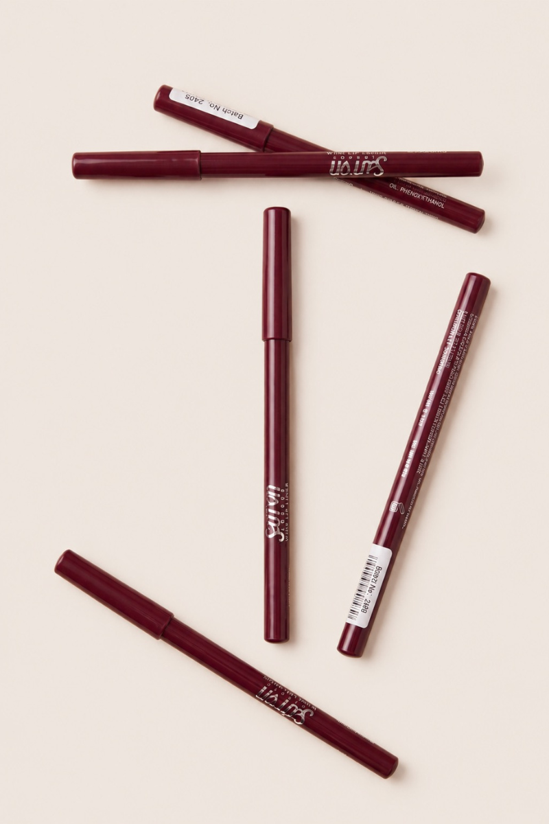 Saffron Wine Lip Liner Pencil