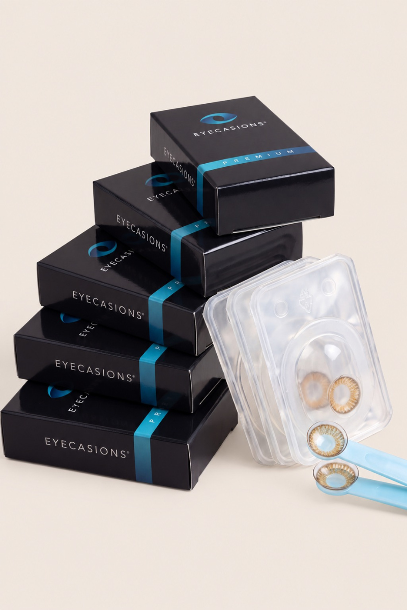 Eyecasions Honey Contact Lenses