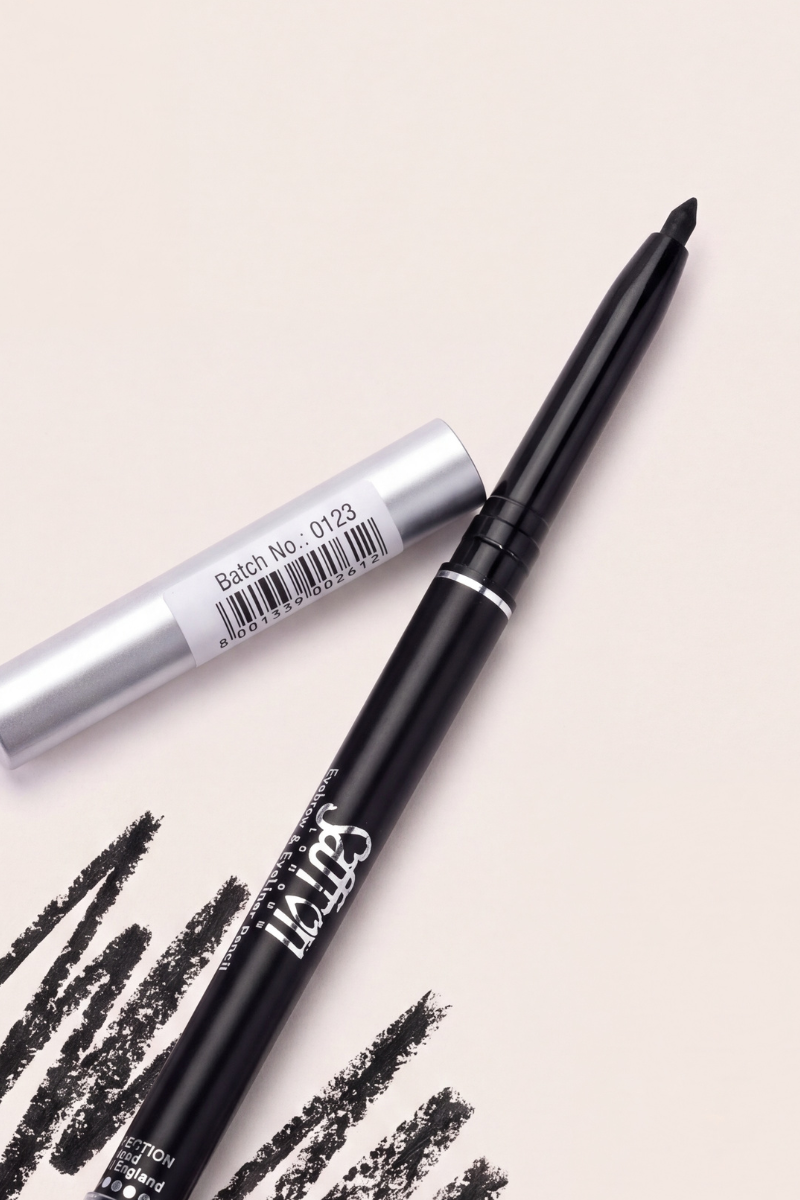 Saffron Black Eyebrow & Eyeliner Pencil