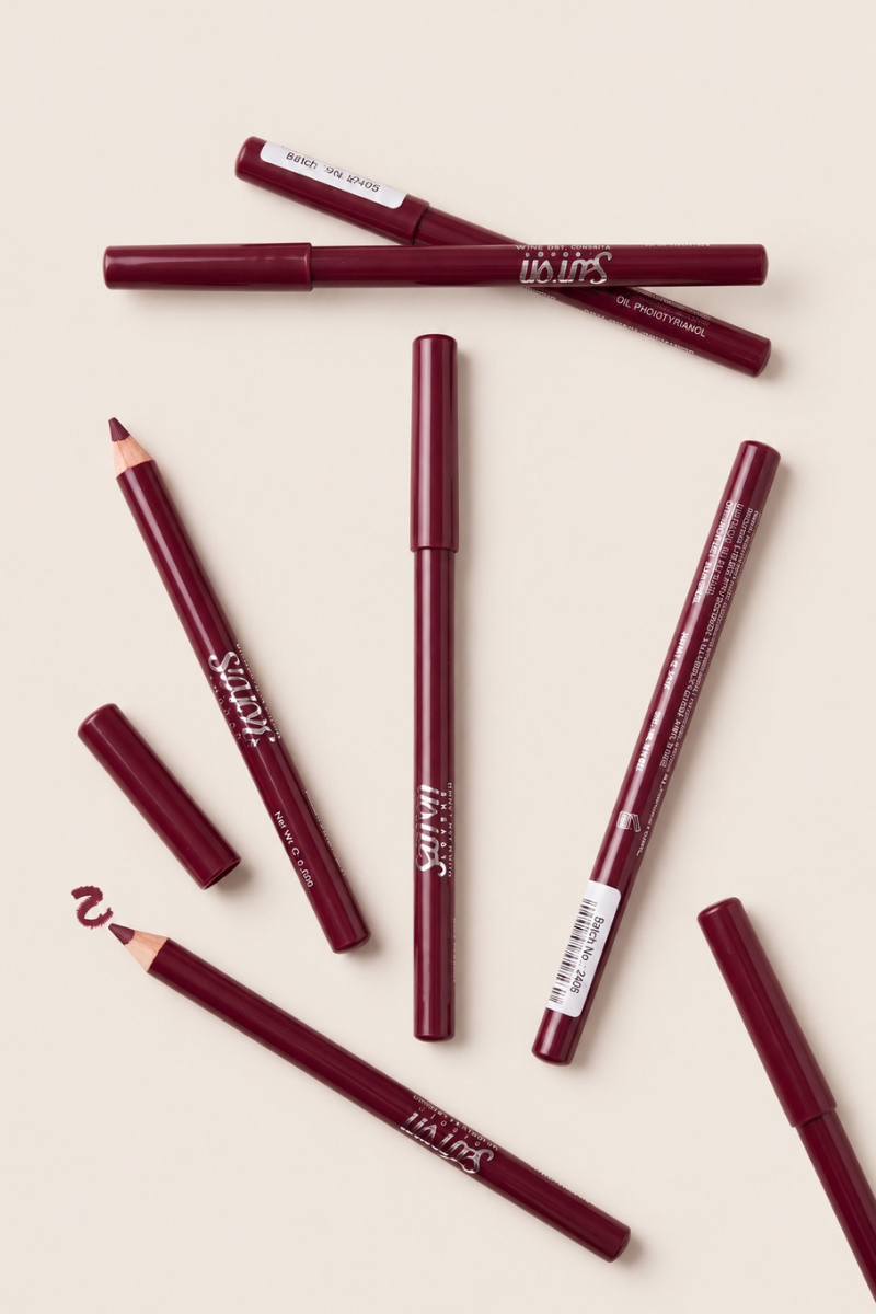 Saffron Wine Lip Liner Pencil