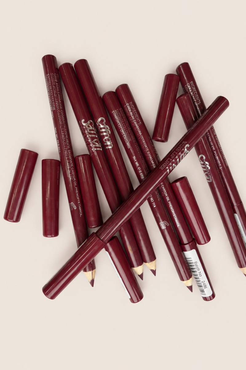 Saffron Wine Lip Liner Pencil