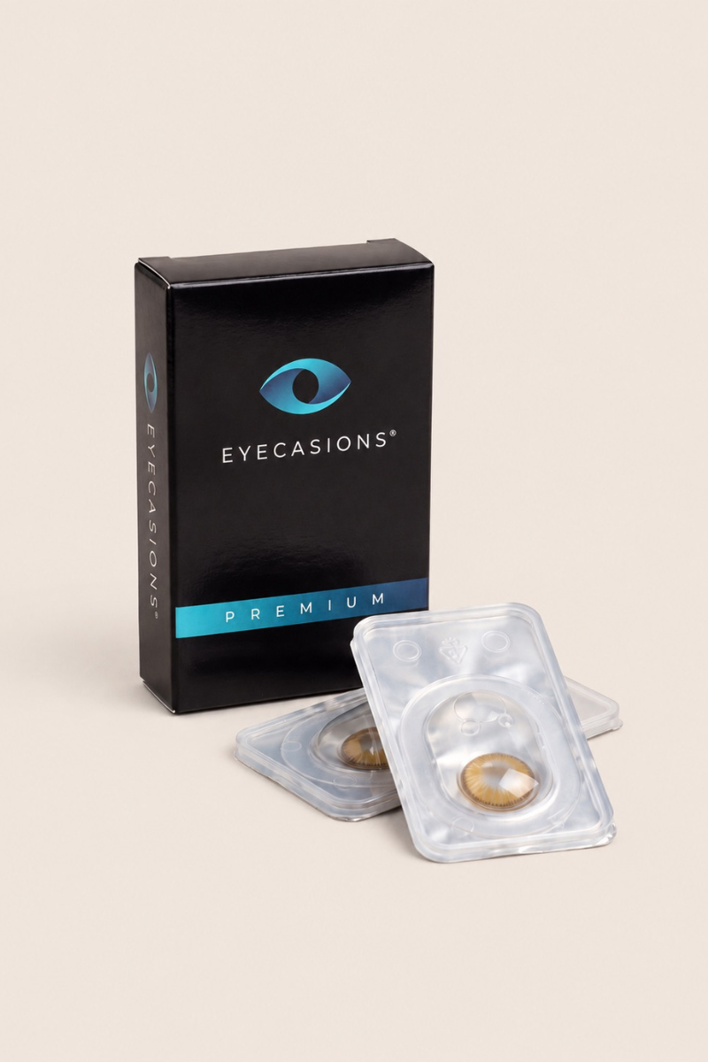 Eyecasions Honey Contact Lenses