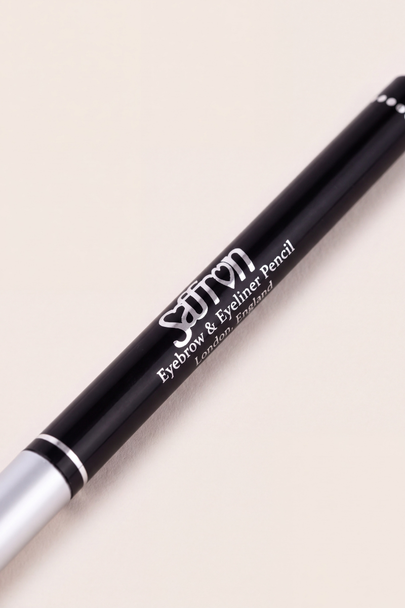 Saffron Black Eyebrow & Eyeliner Pencil