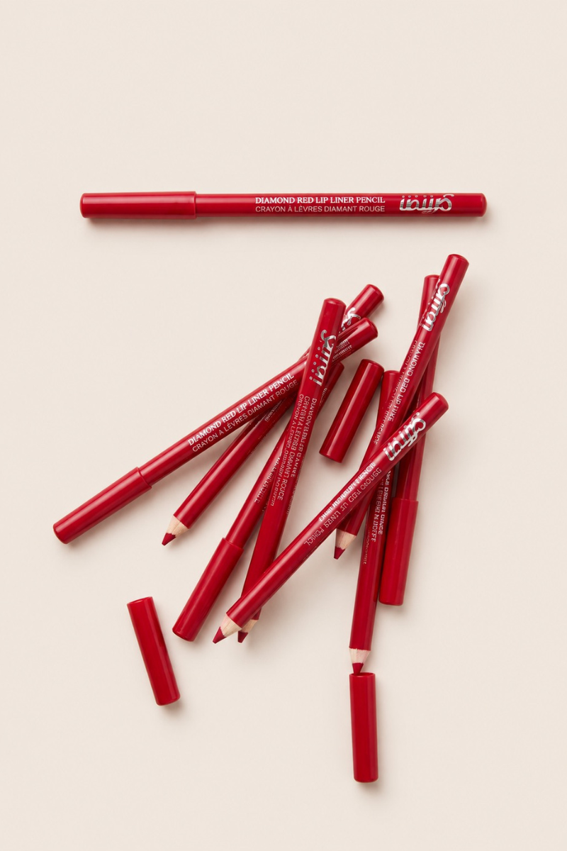 Saffron Red Lip Liner Pencil