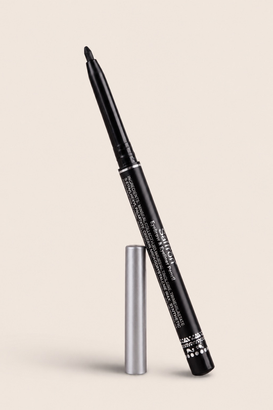 Saffron Black Eyebrow & Eyeliner Pencil
