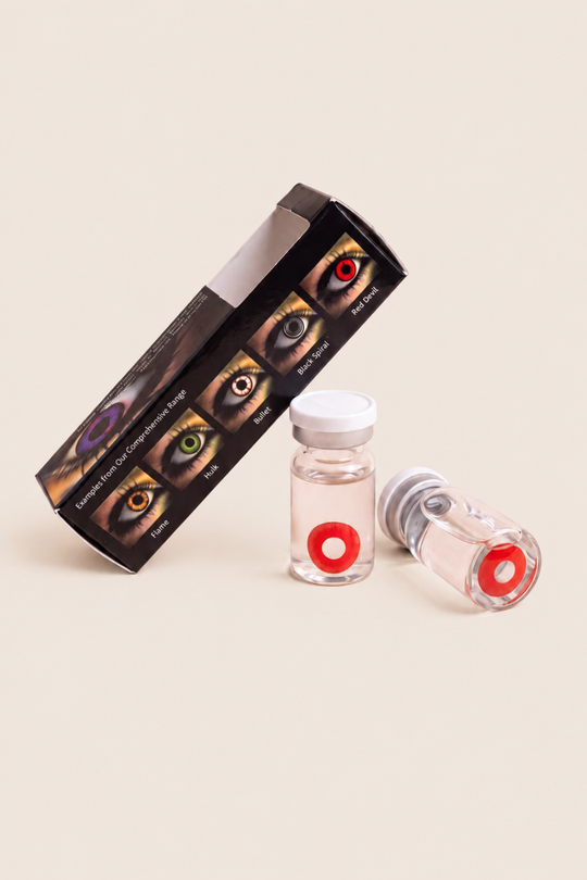 Eyecasions Red Devil Contact Lenses