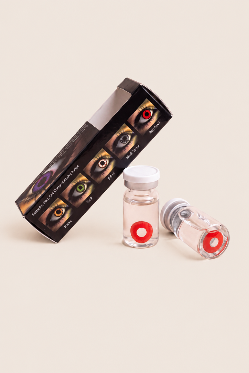 Eyecasions Red Devil Contact Lenses