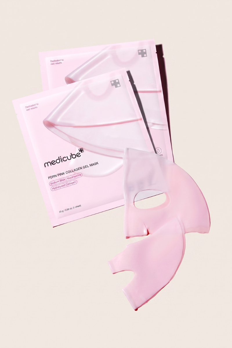 Medicube PDRN Pink Collagen Gel Mask 4 Pack