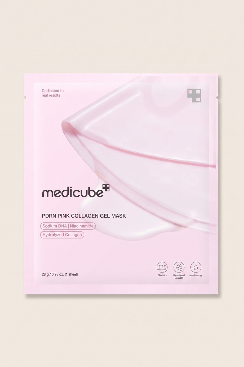 Medicube PDRN Pink Collagen Gel Mask 4 Pack