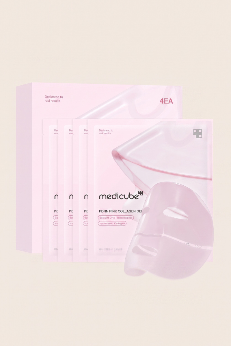 Medicube PDRN Pink Collagen Gel Mask 4 Pack