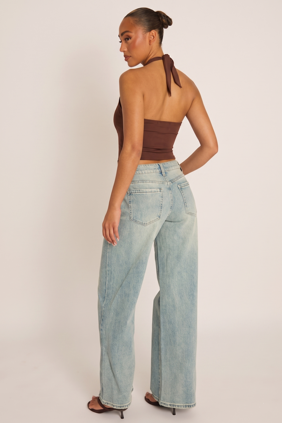 Vintage Blue Wide Leg Jeans - Elvie