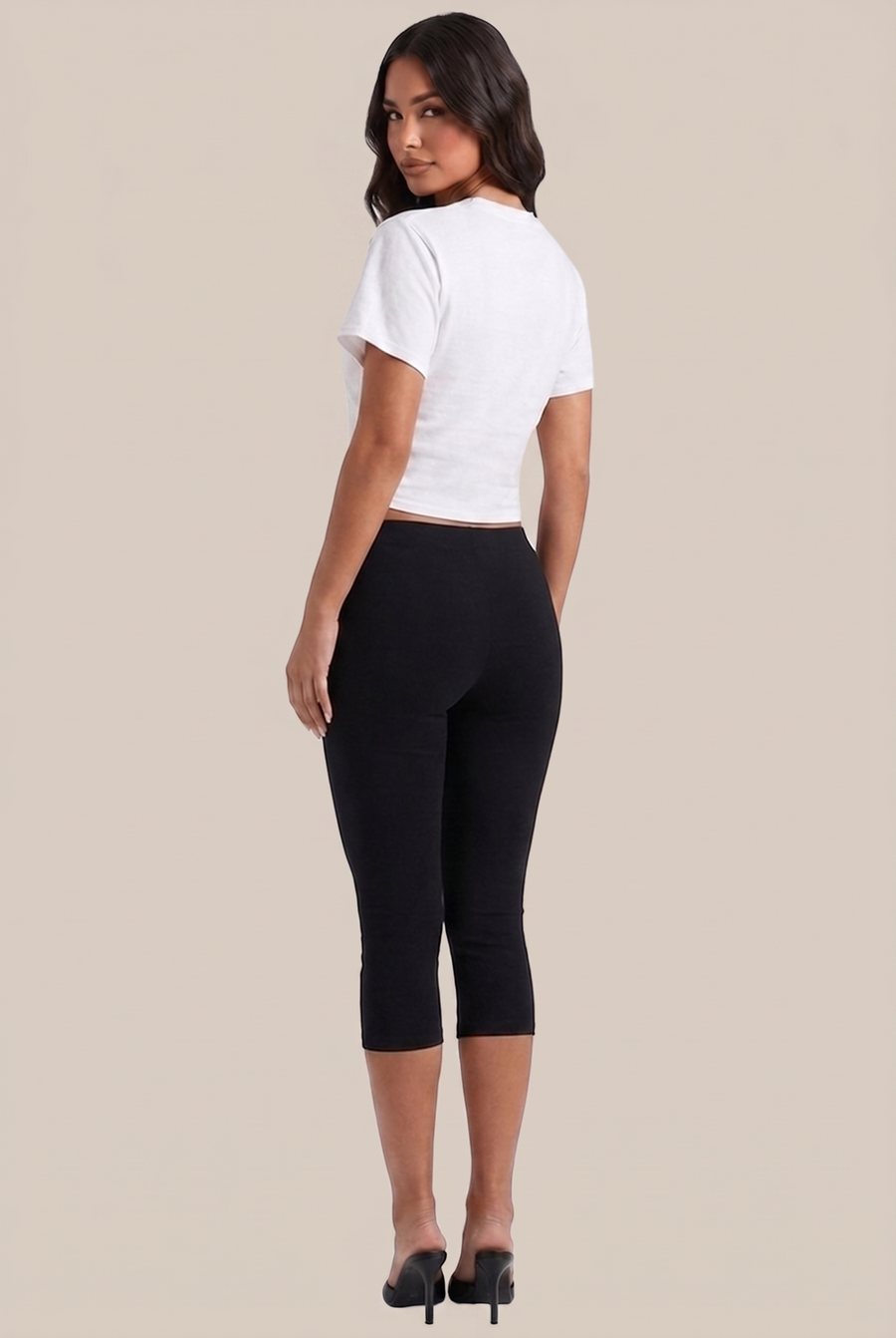 White England Graphic Short Sleeve Cinched Waist T-Shirt - Margot