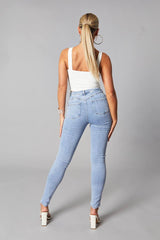 White Twist Front Cut Out Cropped Top - Nila