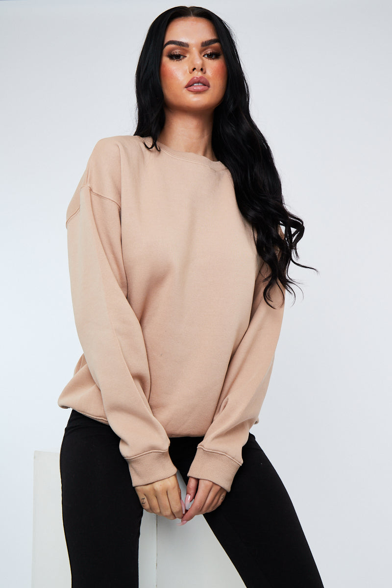 Sand Oversized Sweatshirt - Tesse