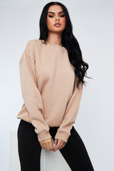 Sand Oversized Sweatshirt - Tesse