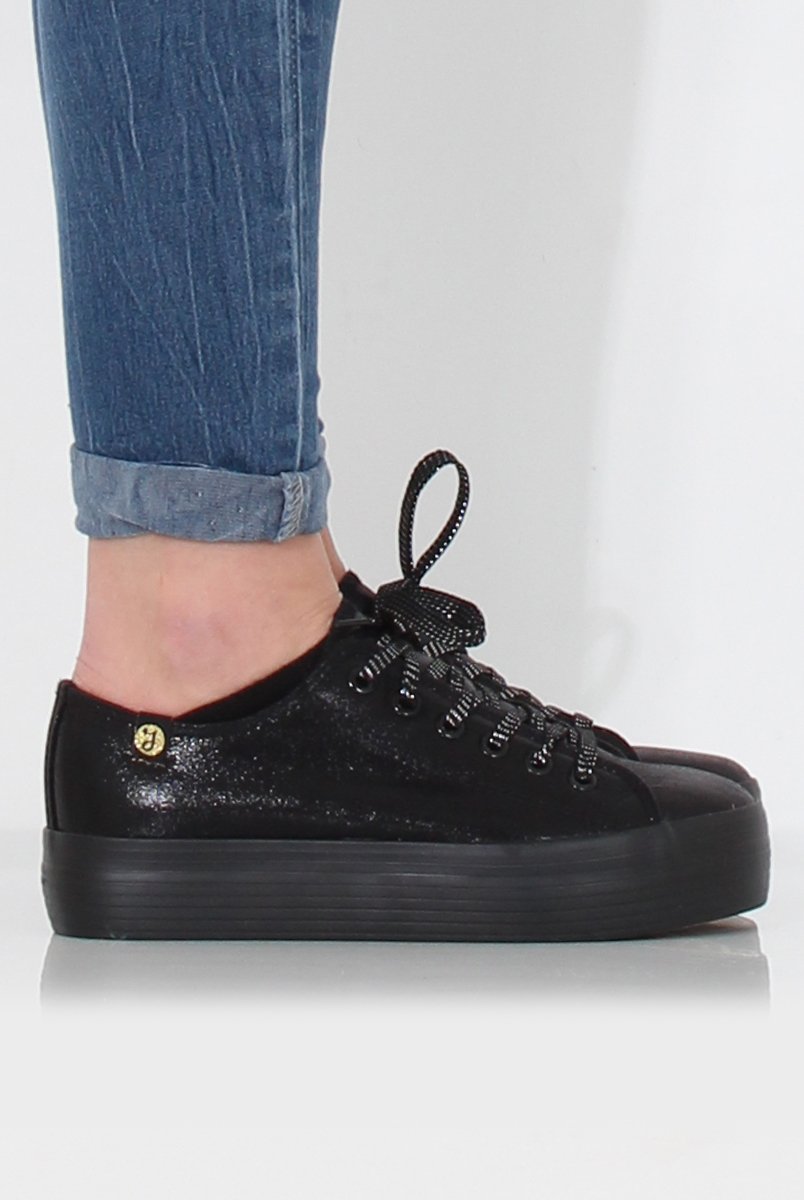 Anina Black Skaters-Shoes