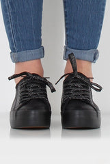 Anina Black Skaters-Shoes