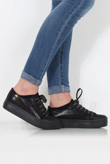 Anina Black Skaters-Shoes