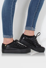 Anina Black Skaters-Shoes