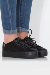 Anina Black Skaters-Shoes