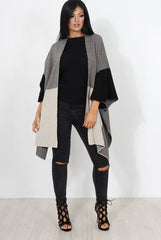 Ballo Monochrome Long Jacket-Jackets