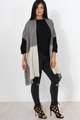 Ballo Monochrome Long Jacket-Jackets