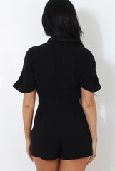 Ballon Black V Front Playsuit-Playsuits