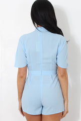 Ballon Blue V Front Playsuit-Playsuits