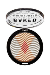 Barry M Baked Tri-Blend Highlighter - Silver Solstice-Face