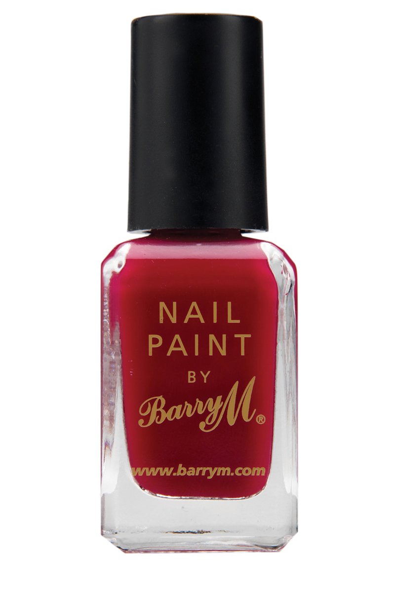 Barry M Nail Paint in Raspberry-Nails