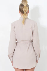 Bethan Stone Shirt Dress-Dresses