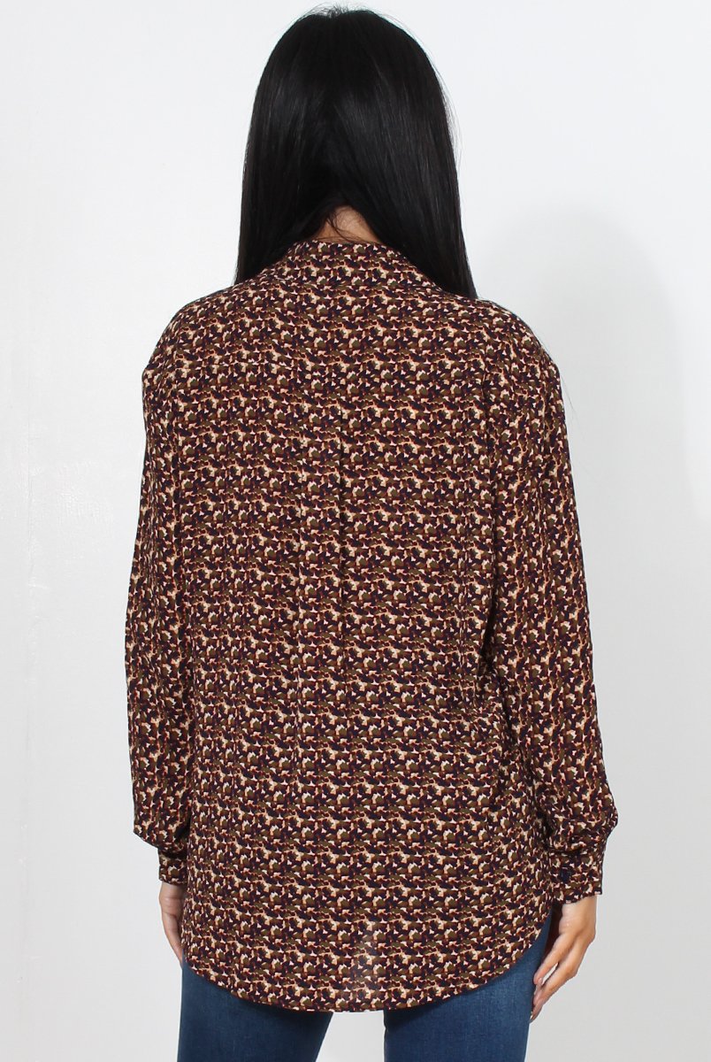 Bethzy Multi Print Shirt-Shirts