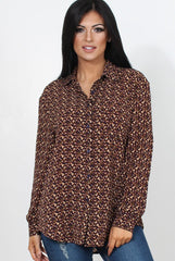 Bethzy Multi Print Shirt-Shirts