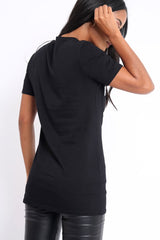 Black All the Jingle Ladies Christmas T-shirt - Ellen-T-shirt