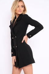 Black Blazer Dress - Maura-Dresses