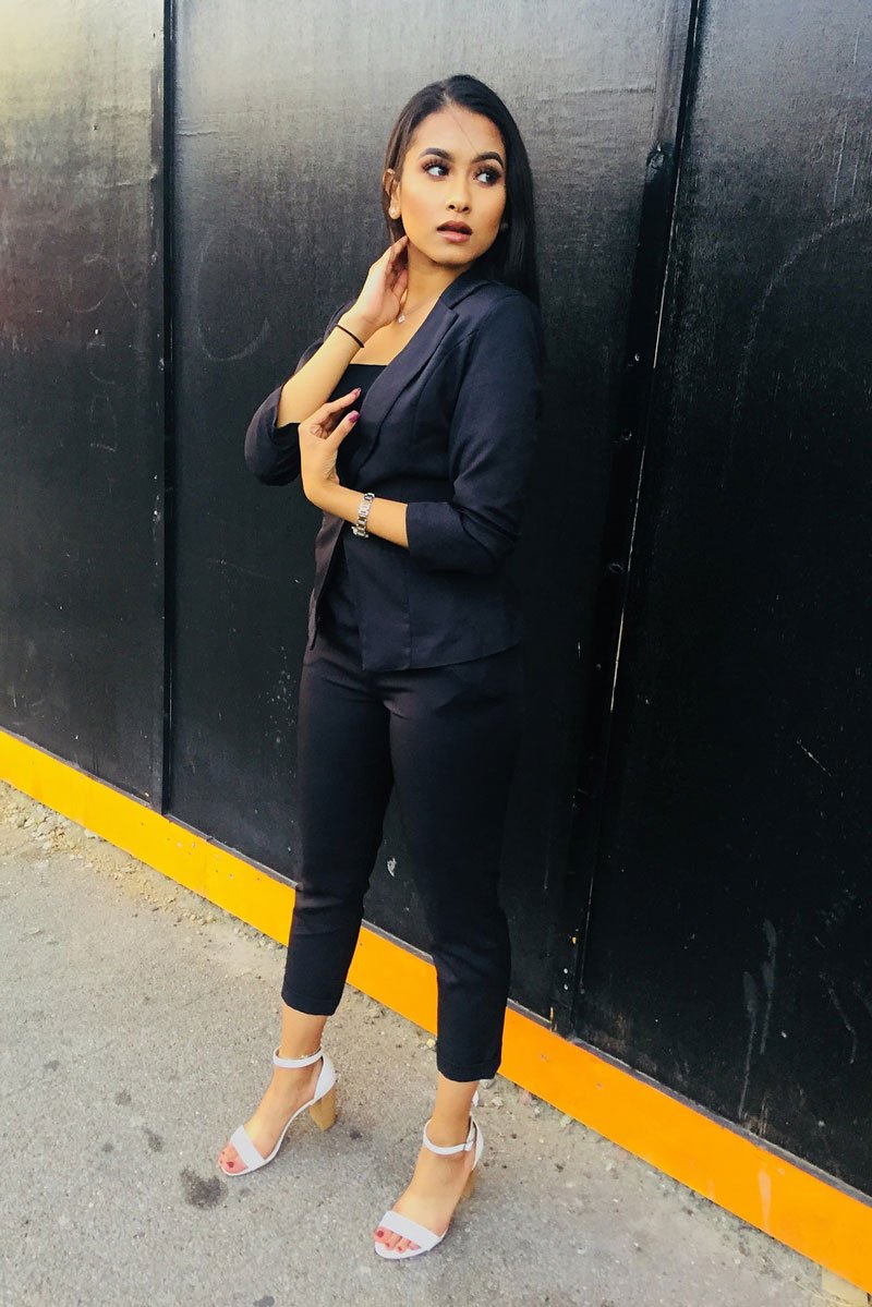 Black Blazer and Trousers Co-Ord - Rossie-Co-ords